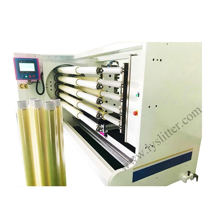 LY-7010 10 валове лепило лента log slitter машина