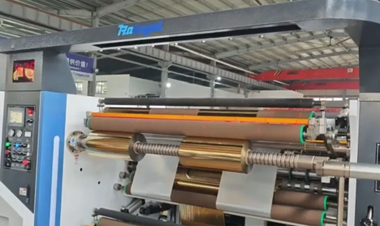 Raloyal TOP Series високоскоростна машина за надлъжно рязане за студено фолио